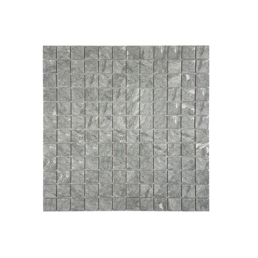 Majestic Natural Myanmar Grey Stone Pattern Flate Surface Porcelain Mosaic