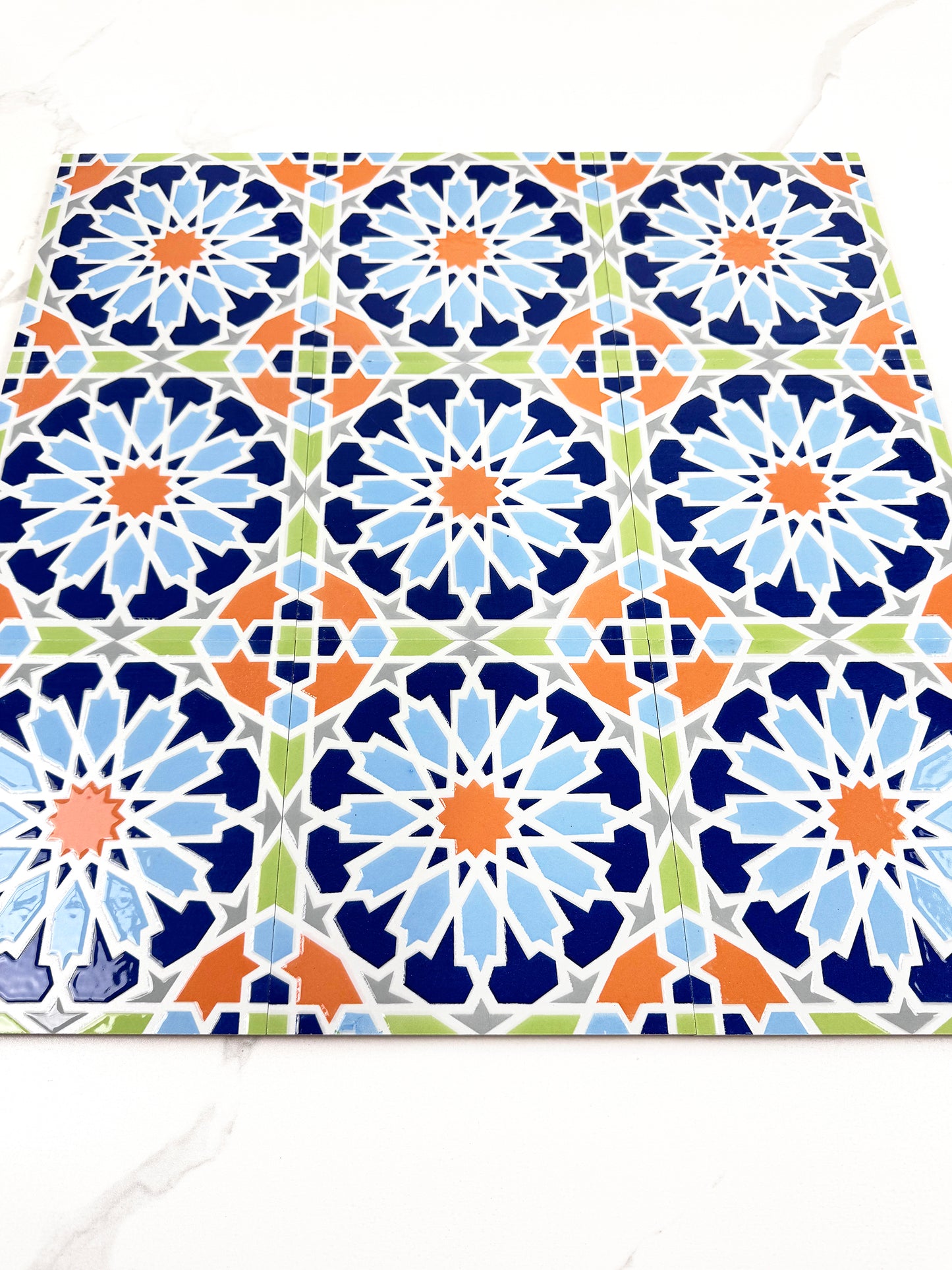 Royal Souk  Moroccan Style Glossy Ceramic Tile  Pattern 203