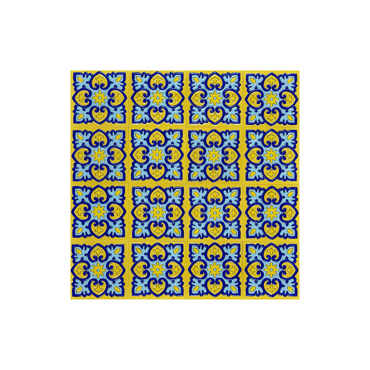 Desert Jewel  Moroccan Style Glossy Ceramic Tile  Pattern 06