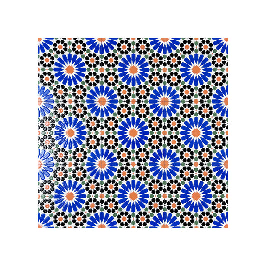 Royal Souk  Moroccan Style Glossy Ceramic Tile  Pattern 201