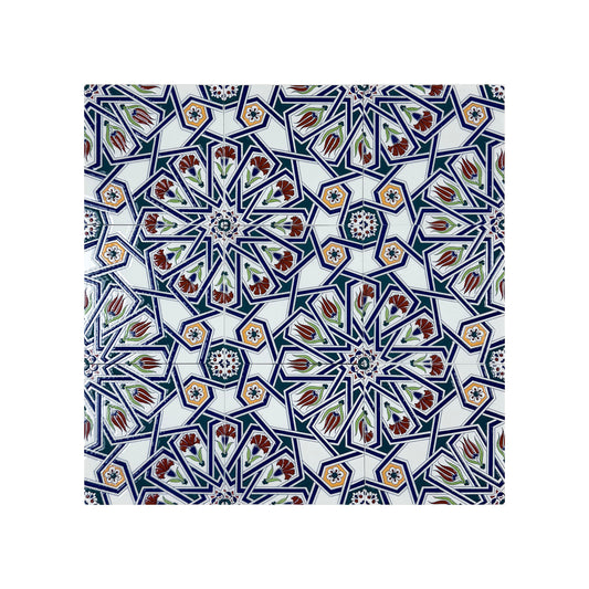 Royal Souk  Moroccan Style Glossy Ceramic Tile  Pattern 802