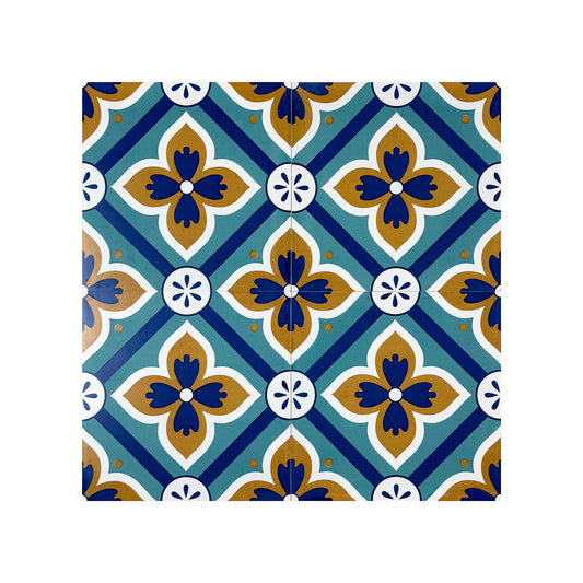 Sahara Splendor  Moroccan Style  Matte Ceramic Tile  Pattern 308