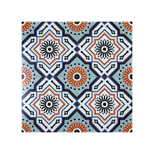 Sahara Splendor  Moroccan Style  Matte Ceramic Tile  Pattern 310