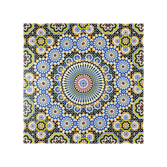 Sahara Splendor  Moroccan Style  Matte Ceramic Tile  Pattern 312