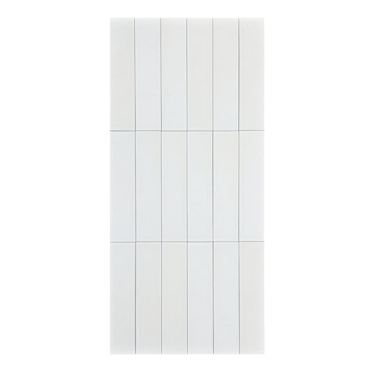 Earth Tones White smoke Matte Porcelain Artisanal Tile