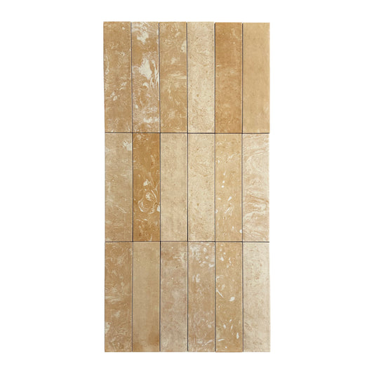 Spectrum Beige Mixed Matte Porcelain Artisanal Tile