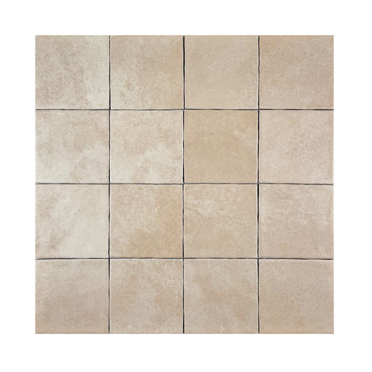 Artisan Essence Warm Beige Matte Porcelain Artisanal Tile